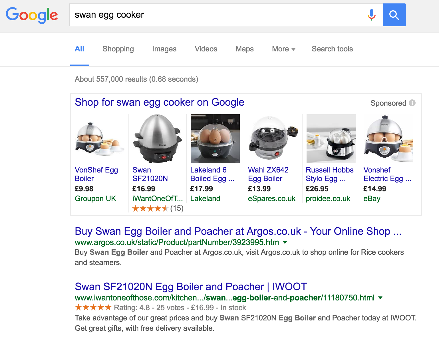 Swan Egg Cooker Search Result